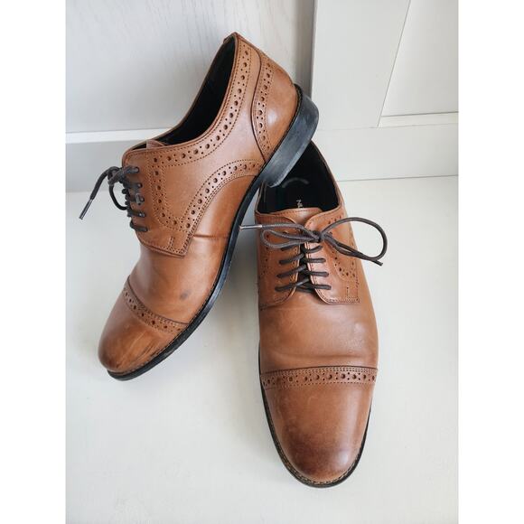 NUNN BUSH Norcross Cap Toe‎ Oxford dress shoe Men\'s 10.5 main image 4